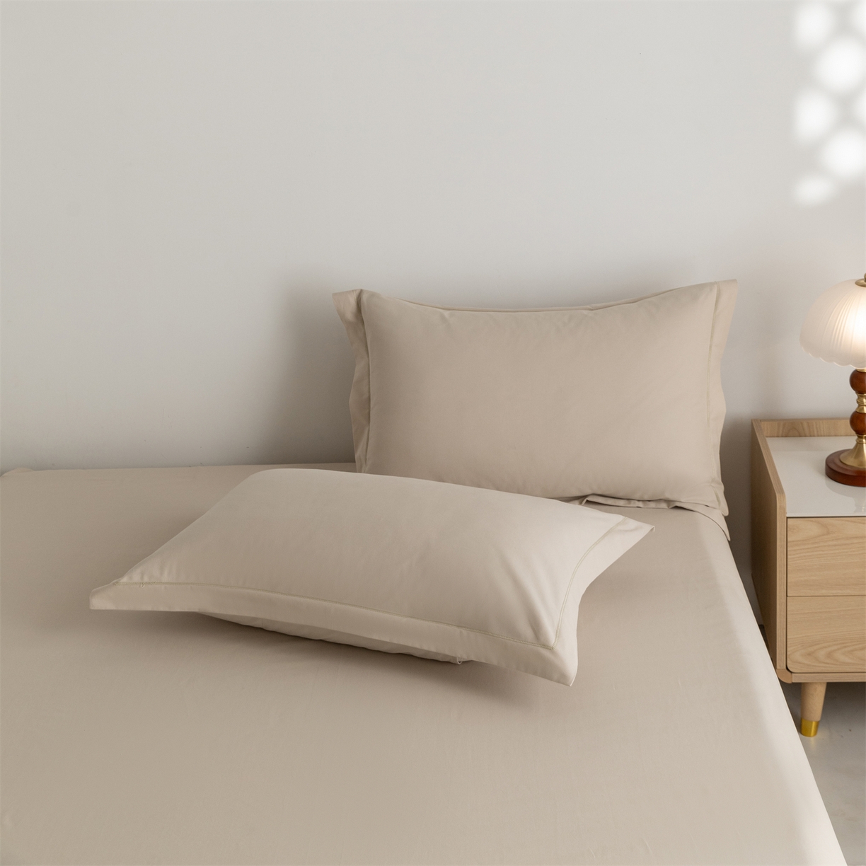 91家纺网 家纺一手货源 找家纺 宝时兰 2025新款加厚100%全棉高支高密长绒棉纯色磨毛床单纯棉单件床单-系列二【提供买家秀/可定制其他尺寸】 米卡