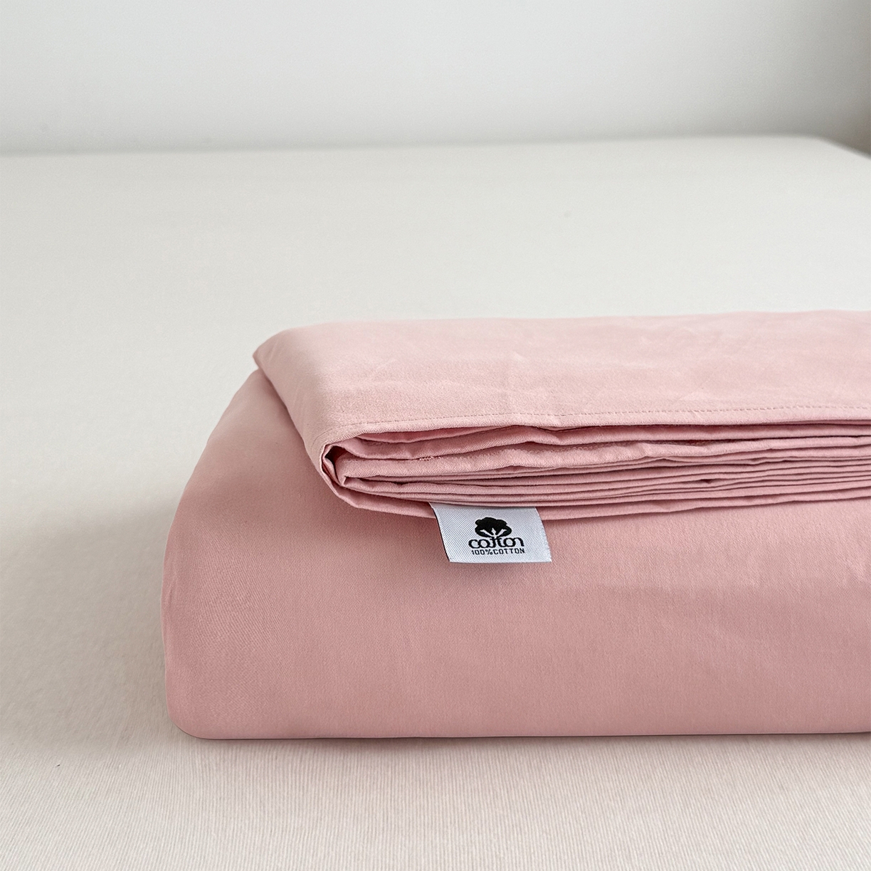 91家纺网 家纺一手货源 找家纺 宝时兰 2025新款加厚100%全棉高支高密长绒棉纯色磨毛床单纯棉单件床单-系列二【提供买家秀/可定制其他尺寸】 木槿粉