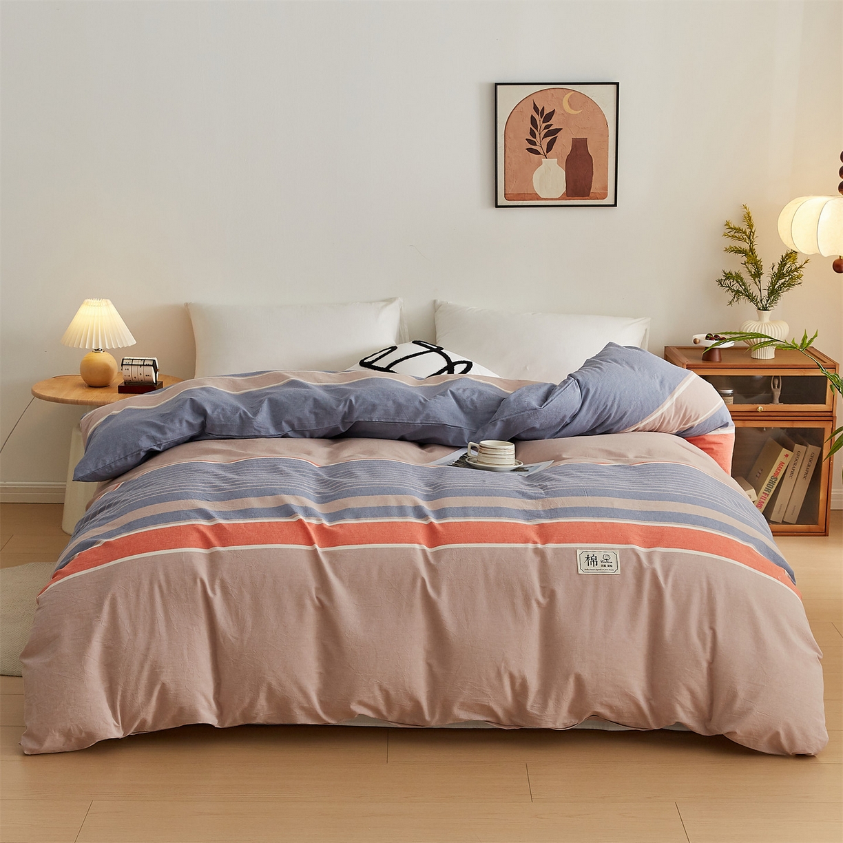 91家纺网 家纺一手货源 找家纺 凡心 2025新款可拆洗冬被被子被芯 莱卡条