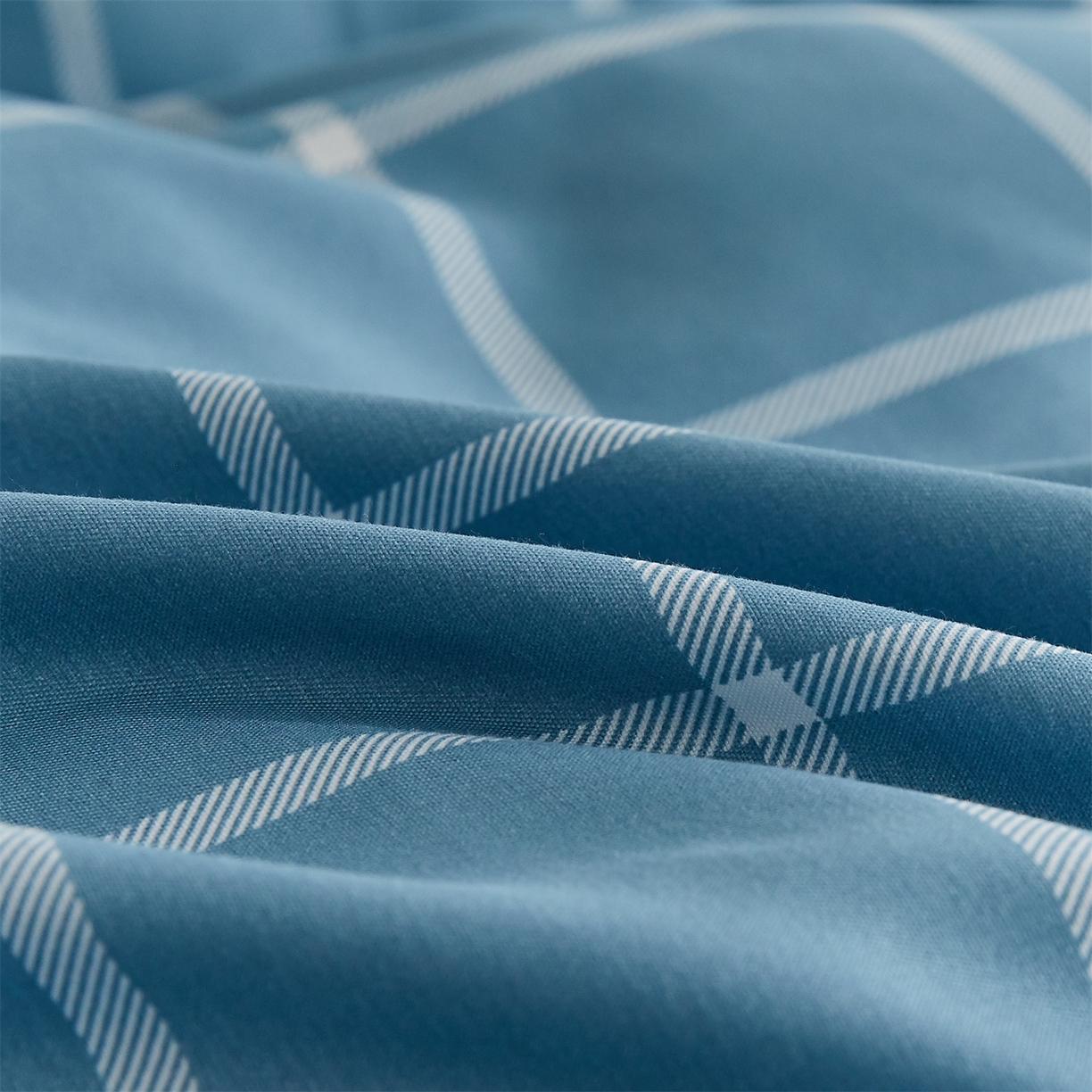 91家纺网 家纺一手货源 找家纺 凡心 2025新款可拆洗冬被被子被芯 豆蔻蓝