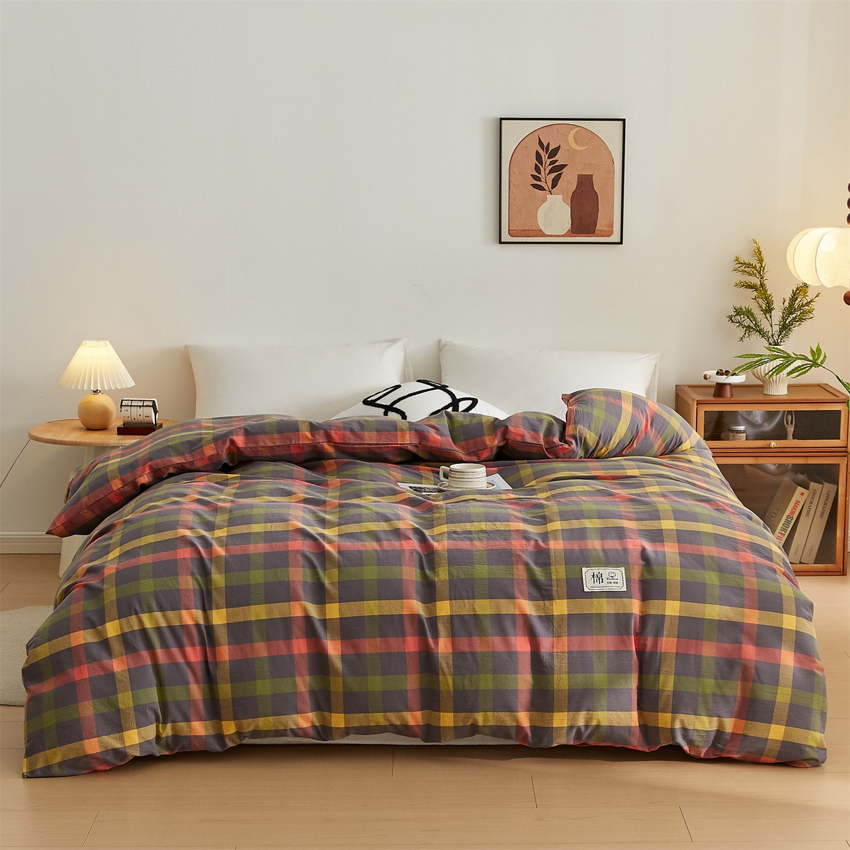 91家纺网 家纺一手货源 找家纺 凡心 2025新款可拆洗冬被被子被芯 贝格拉灰