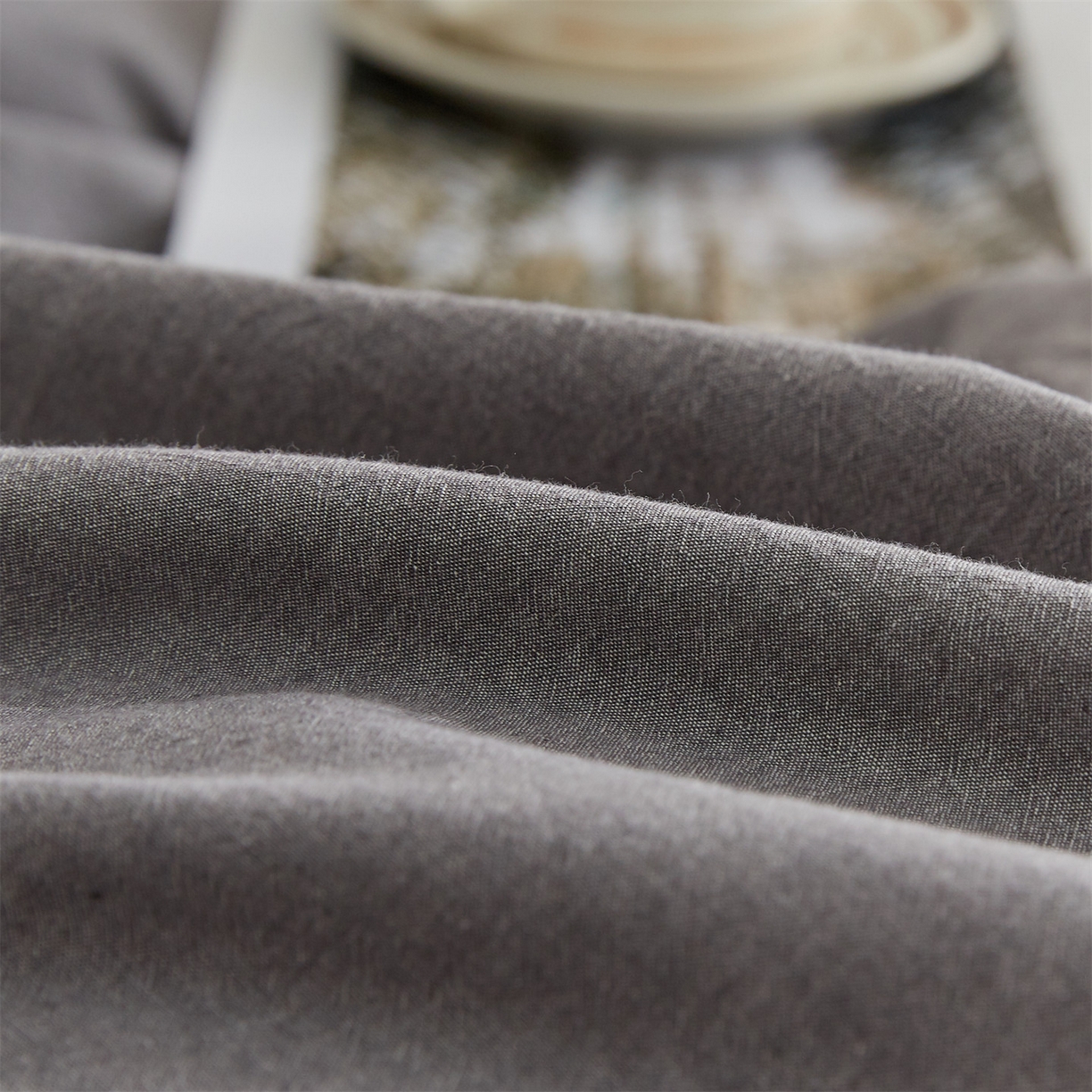 91家纺网 家纺一手货源 找家纺 凡心 2025新款可拆洗冬被被子被芯 雅致灰