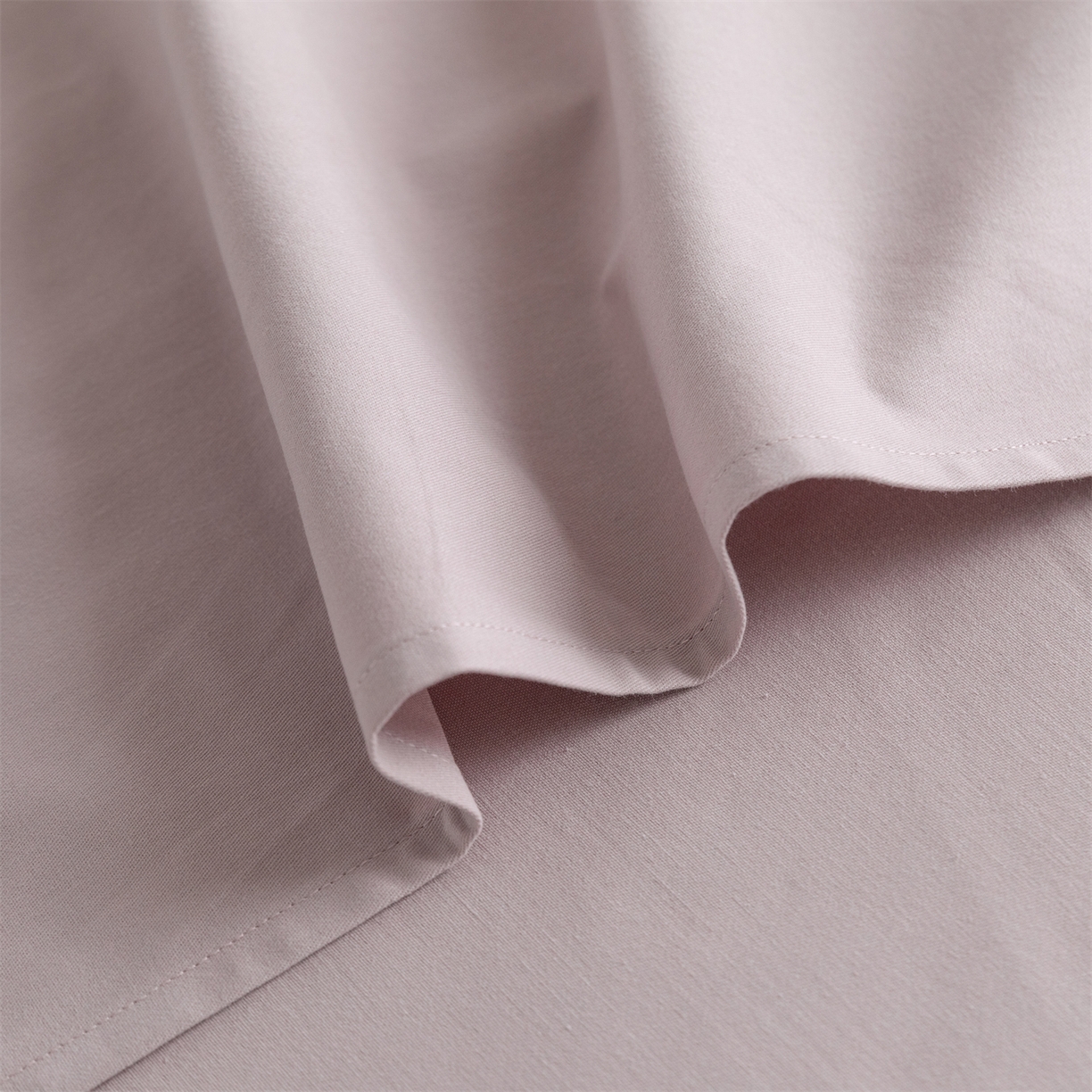 91家纺网 家纺一手货源 找家纺 宝时兰 2025新款加厚100%全棉高支高密长绒棉纯色磨毛床单纯棉单件床单-系列二【提供买家秀/可定制其他尺寸】 烟粉紫