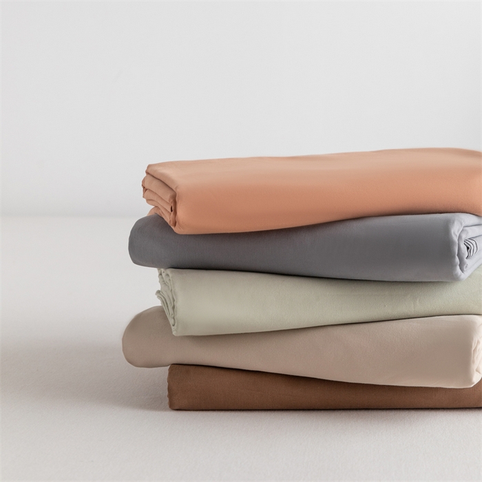 91家纺网 家纺一手货源 找家纺 宝时兰 2025新款加厚100%全棉高支高密长绒棉纯色磨毛床单纯棉单件床单-系列二【提供买家秀/可定制其他尺寸】 组合图（仅参考）