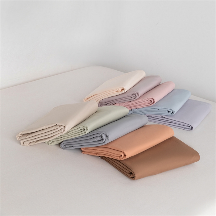 91家纺网 家纺一手货源 找家纺 宝时兰 2025新款加厚100%全棉高支高密长绒棉纯色磨毛床单纯棉单件床单-系列二【提供买家秀/可定制其他尺寸】 组合图（仅参考）