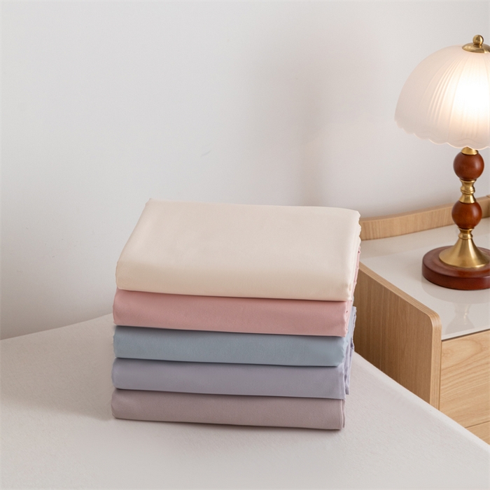 91家纺网 家纺一手货源 找家纺 宝时兰 2025新款加厚100%全棉高支高密长绒棉纯色磨毛床单纯棉单件床单-系列二【提供买家秀/可定制其他尺寸】 组合图（仅参考）