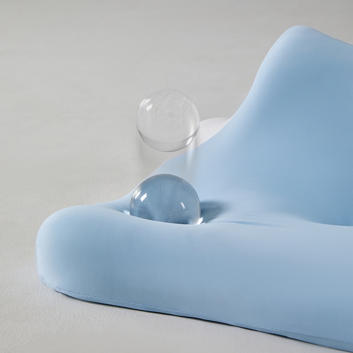 91家纺网 家纺一手货源 找家纺 （总）橘姿家纺 2025新款多功能记忆棉枕懒婷枕芯枕头趴睡枕