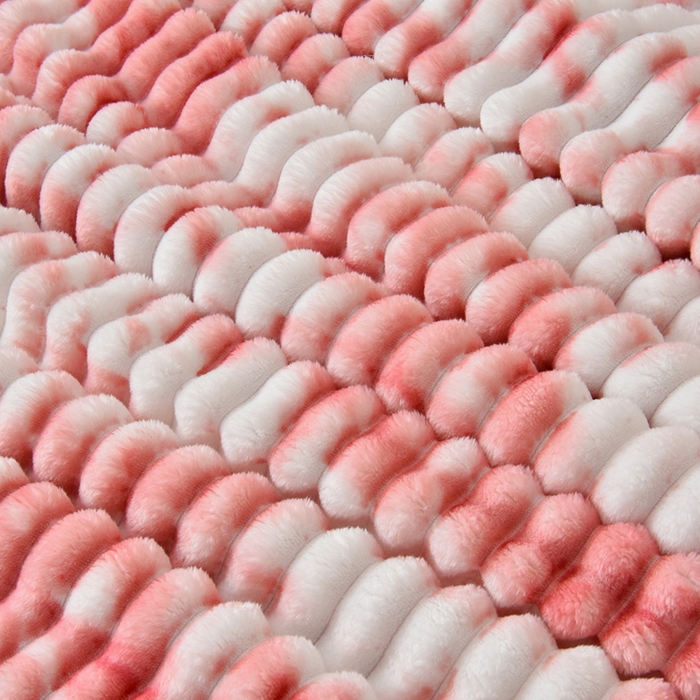 91家纺网 家纺一手货源 找家纺 （总）圣靓 2025新款高克重牛奶绒抽条毛毯