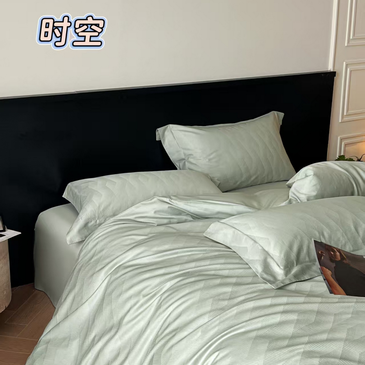 91家纺网 家纺一手货源 找家纺 （总）舒慕家纺 2025新款100支长绒棉提花四件套系列