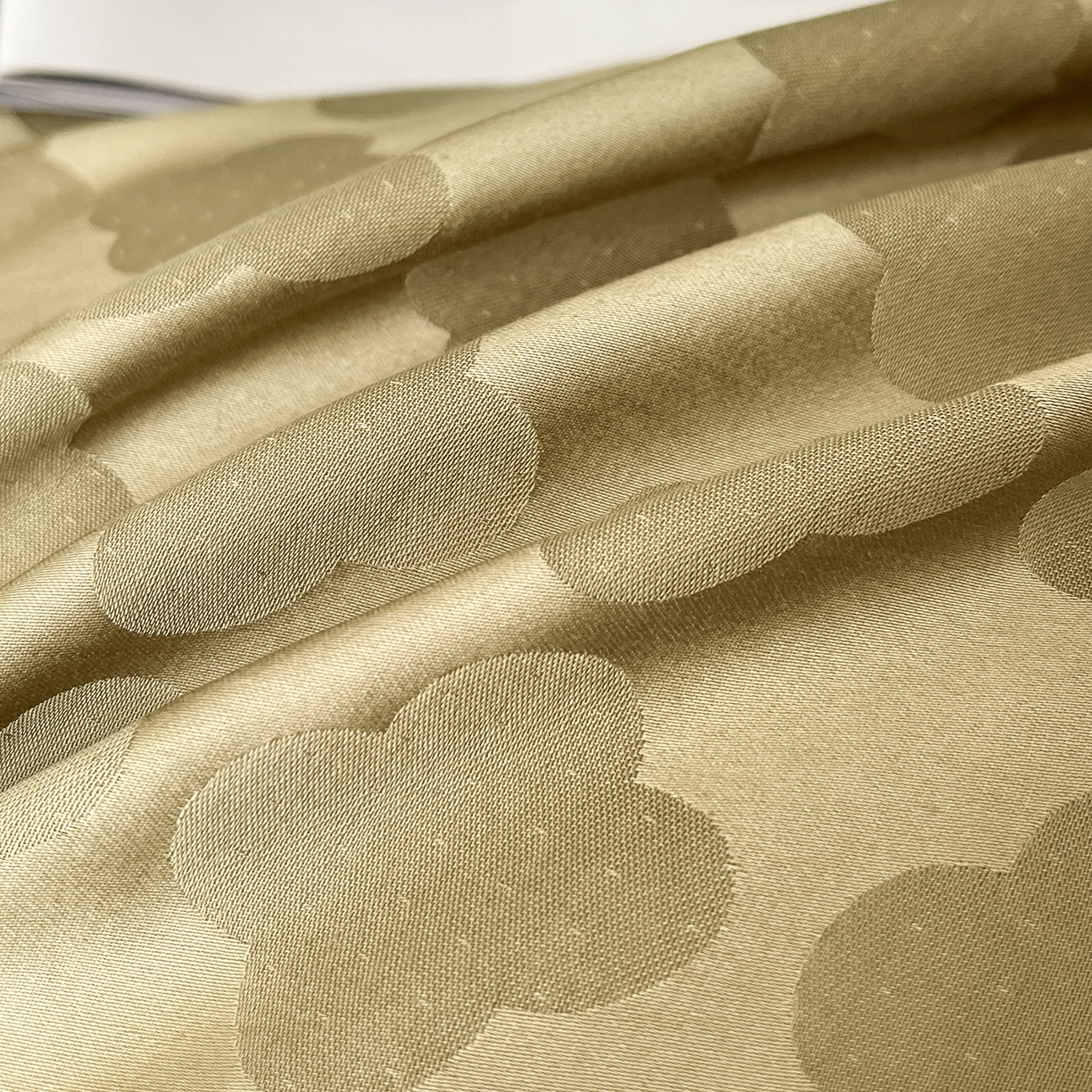 91家纺网 家纺一手货源 找家纺 舒慕家纺 2025新款100支长绒棉提花四件套系列 蒂凡朵