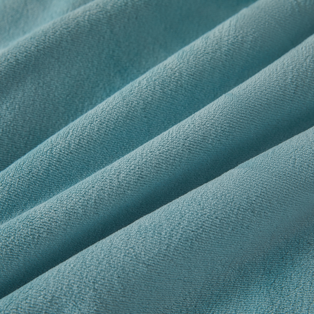 91家纺网 家纺一手货源 找家纺 悦织语 2025秋冬新品高克重加厚牛奶绒斜条宽边纯色双拼四件套 纯色宽边-爵士蓝