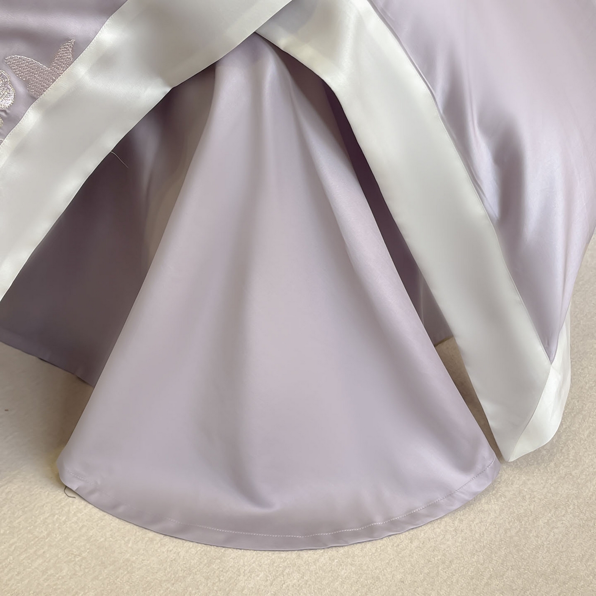 91家纺网 家纺一手货源 找家纺 （总） 2025直播爆款A类贡缎长绒棉四件套纯棉全棉重工刺绣被套床单高端拼接床上用品