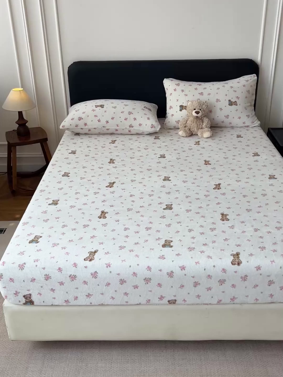 91家纺网 家纺一手货源 找家纺 （总）朵朵家纺 2025新款加厚牛奶绒印花单床笠单品学生宿舍床垫保护套 床笠（床垫保护套可定制尺寸 ）