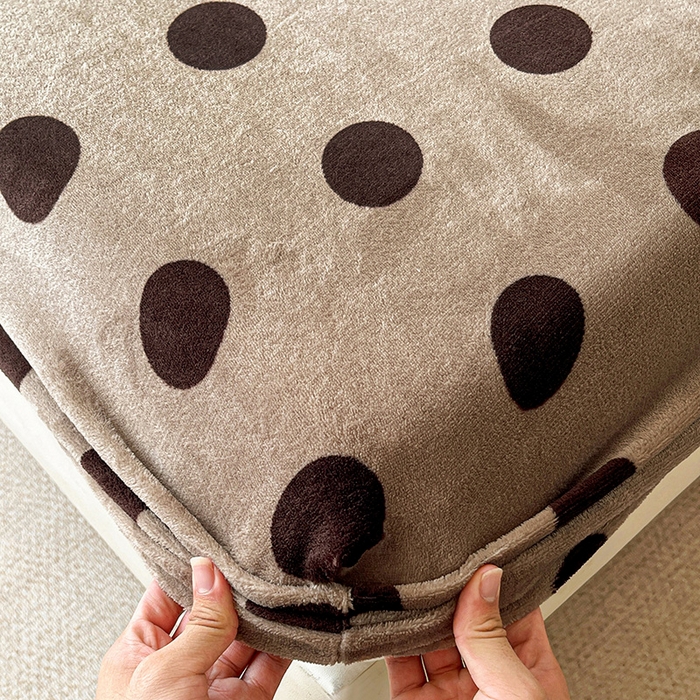 91家纺网 家纺一手货源 找家纺 （总）朵朵家纺 2025新款加厚牛奶绒印花单床笠单品学生宿舍床垫保护套 床笠（床垫保护套可定制尺寸 ）