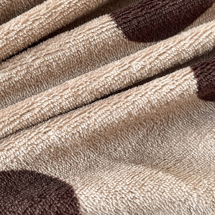 91家纺网 家纺一手货源 找家纺 朵朵家纺 2025新款加厚牛奶绒印花单床笠单品学生宿舍床垫保护套 床笠（床垫保护套可定制尺寸 ） 卡布奇诺