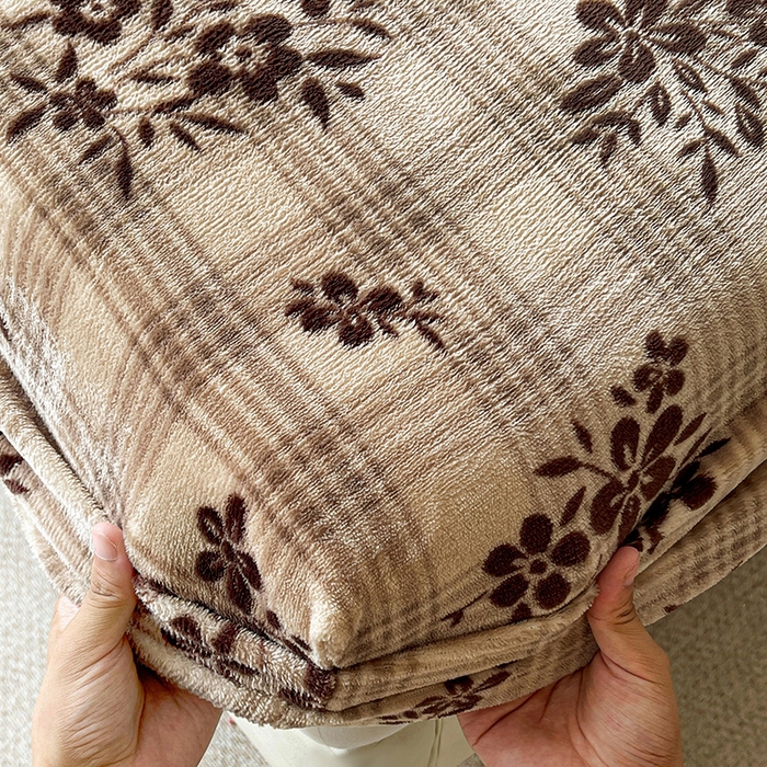 91家纺网 家纺一手货源 找家纺 朵朵家纺 2025新款加厚牛奶绒印花单床笠单品学生宿舍床垫保护套 床笠（床垫保护套可定制尺寸 ） 南枝向暖