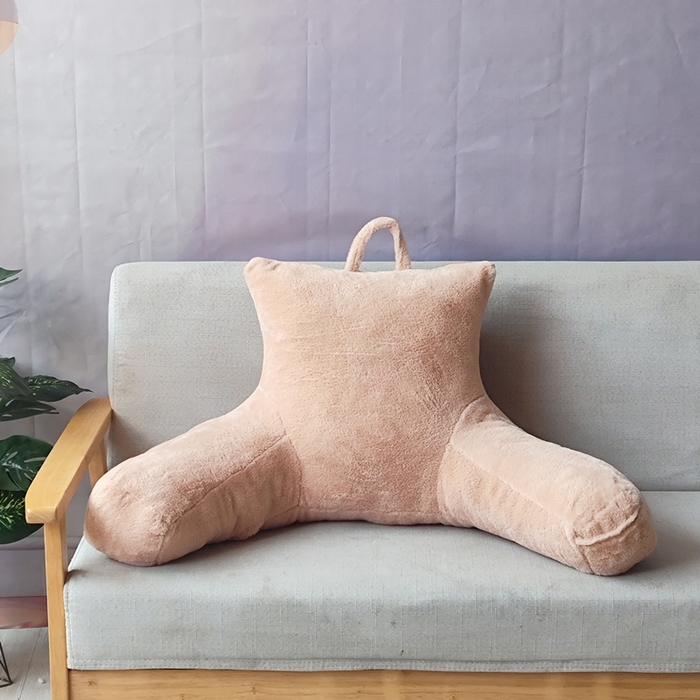 91家纺网 家纺一手货源 找家纺 （总）李帅家居 2025新款兔毛腰靠床头靠背沙发靠垫腰靠椅子垫阅读枕头靠垫靠背