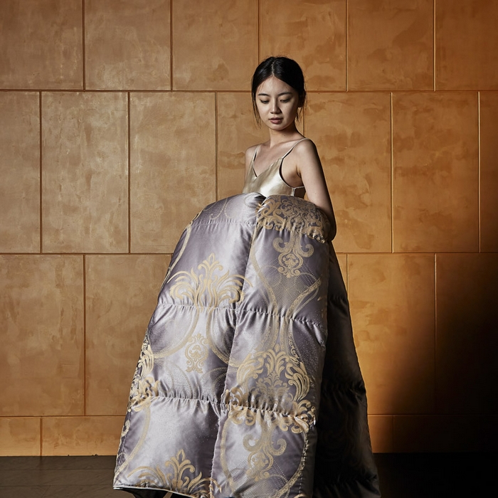 91家纺网 家纺一手货源 找家纺 暖羽屋羽绒馆  2025新款绒子含量95鹅绒被芯 双人羽绒被子 2米春秋被 冬被95白鹅绒被子1.8米床婚庆被芯 H欧罗雅