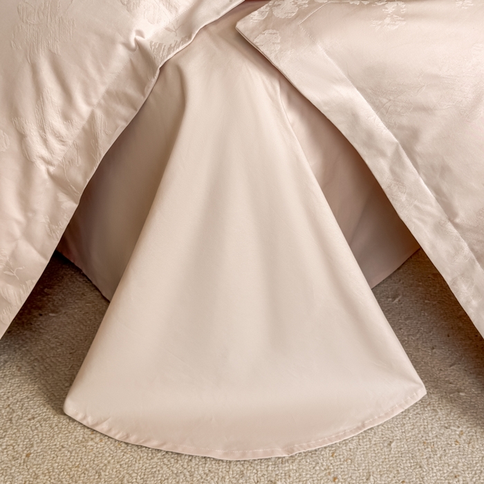 91家纺网 家纺一手货源 找家纺 （总）魅都 2025秋冬全棉厚织长绒棉磨毛立体浮雕提花四件套全棉四件套花香轻舞