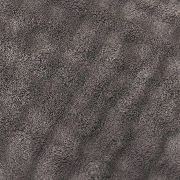 91家纺网 家纺一手货源 找家纺 青竹苑 2025新款兔毛绒多功能盖毯毛毯 简梦-浅灰