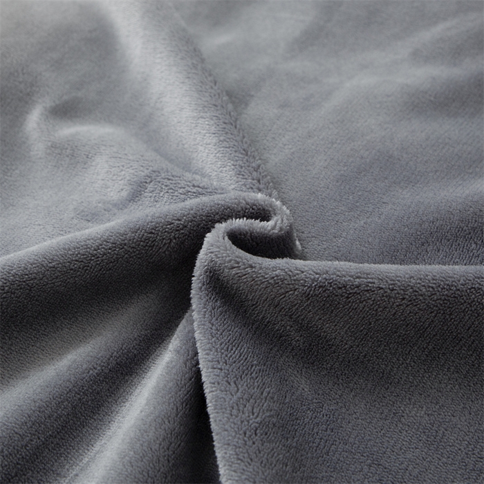 91家纺网 家纺一手货源 找家纺 恋绒家纺 2025新款小熊牛奶绒四件套卡通被套宿舍学生三件套 小熊先生-高级灰