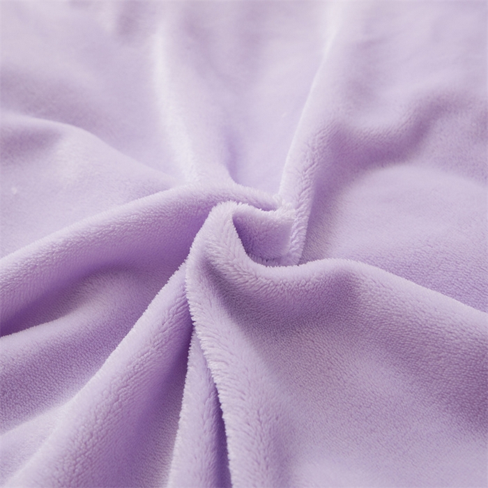 91家纺网 家纺一手货源 找家纺 恋绒家纺 2025新款小熊牛奶绒四件套卡通被套宿舍学生三件套 小熊先生-莫奈紫