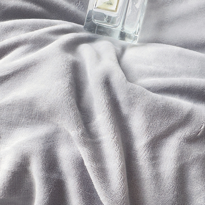 91家纺网 家纺一手货源 找家纺 琉宿家纺 2025新款牛奶绒床盖款绣花四件套 魅影-时尚灰