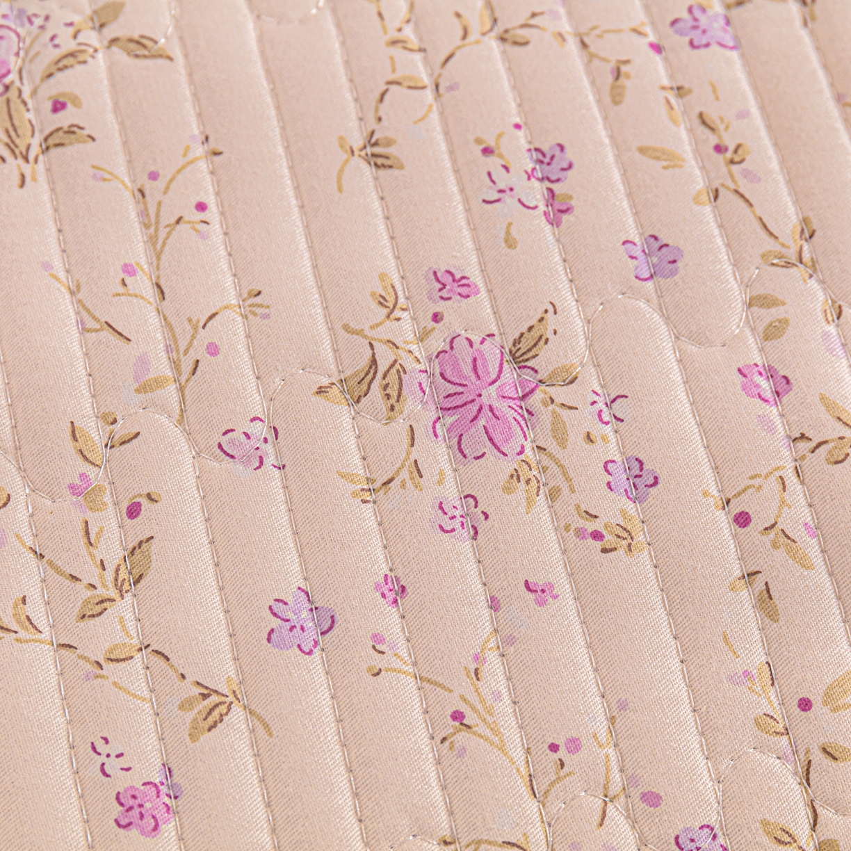 91家纺网 家纺一手货源 找家纺 恒尚居 2025新款全棉牛奶绒床盖四季可用纯棉夹棉床单床褥垫三件套-秋冬款系列一 熏衣紫【A纯棉-B牛奶绒】