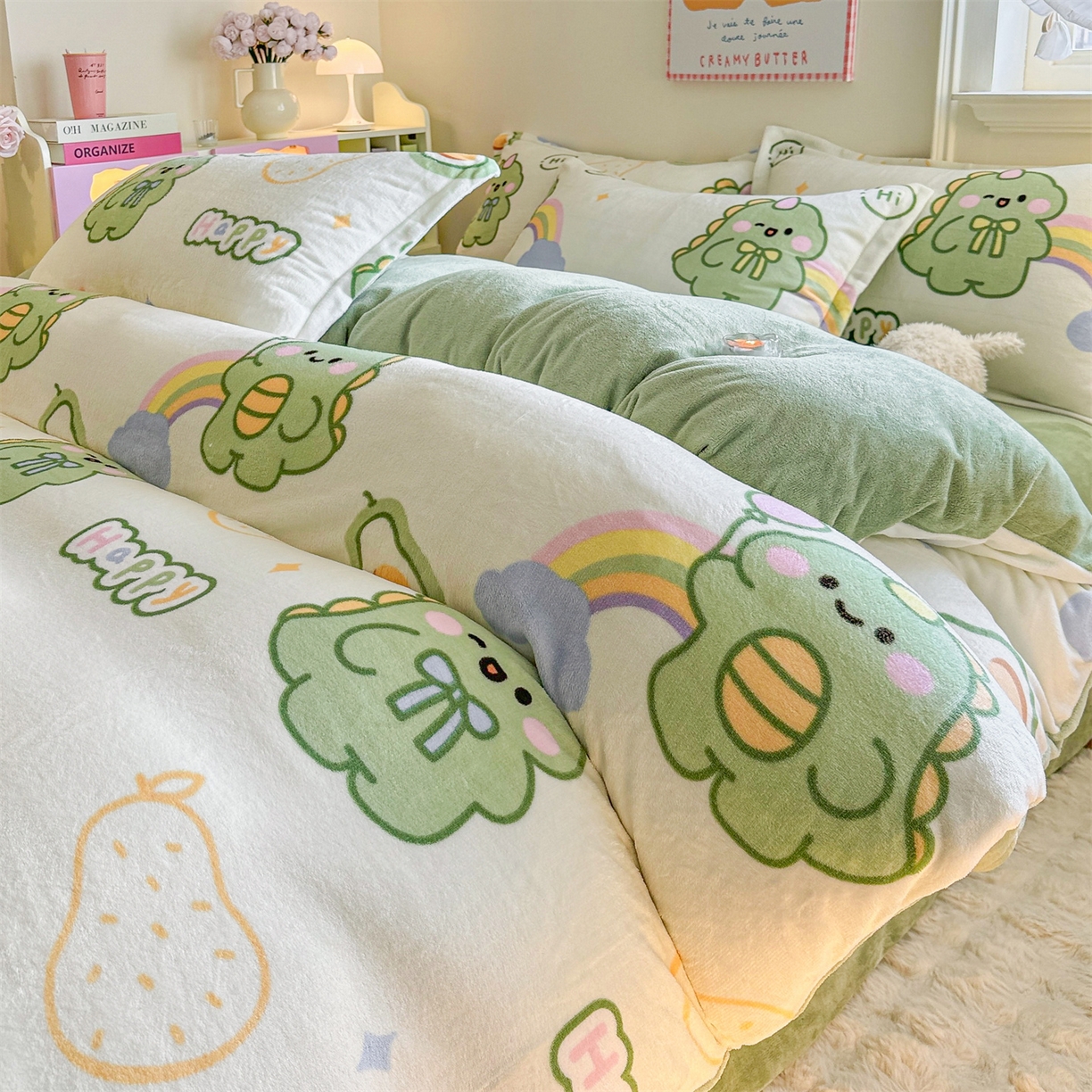 91家纺网 家纺一手货源 找家纺 （总）名兮家居 2025秋冬新款加厚高克重牛奶绒单被套