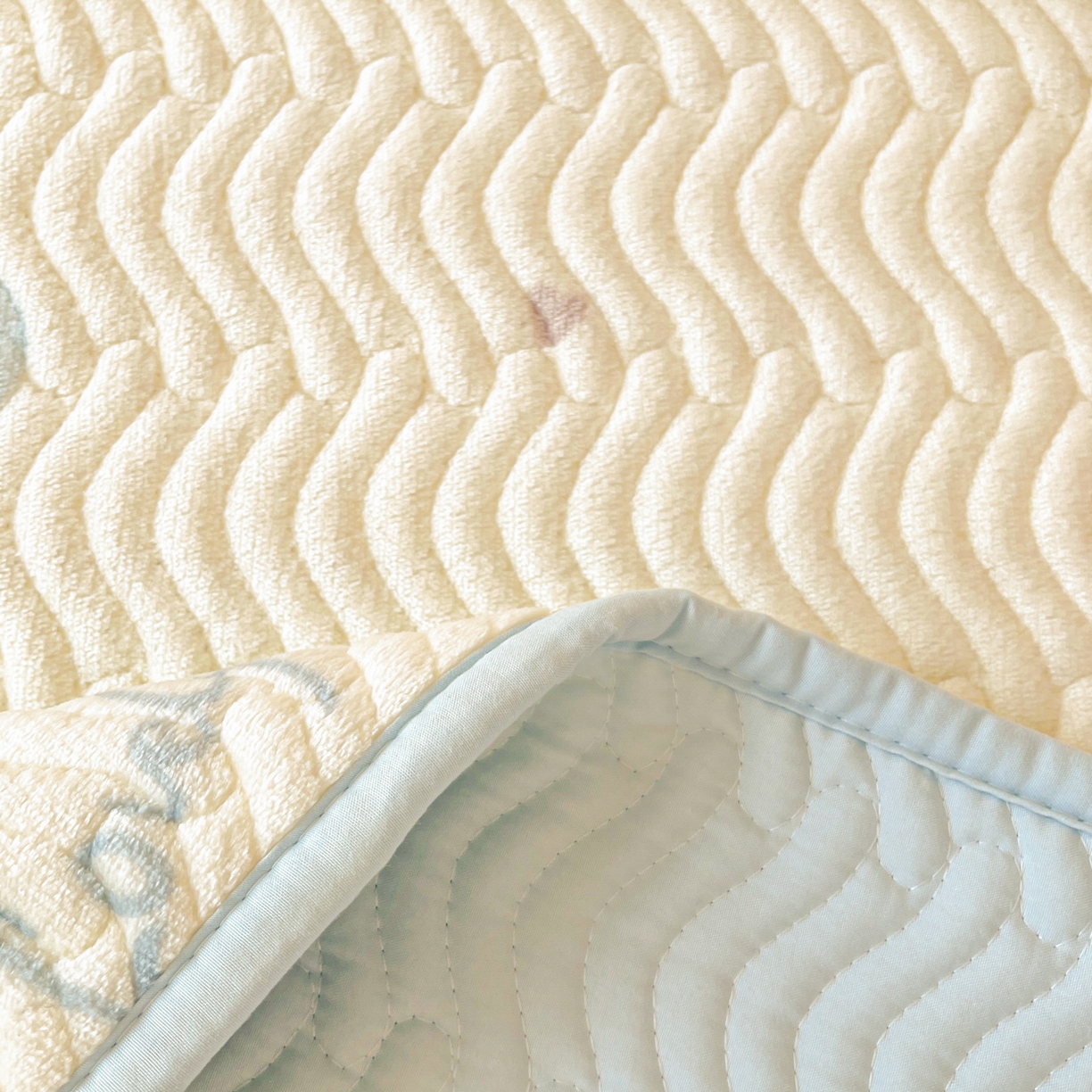 91家纺网 家纺一手货源 找家纺 蓝极人 2025新款牛奶绒印花床盖四季通用 床盖-蓝调逸境