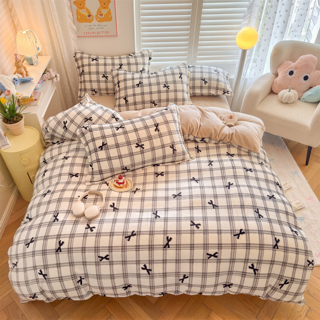 91家纺网 家纺一手货源 找家纺 （总）名兮家居 2025秋冬新款加厚高克重牛奶绒单被套