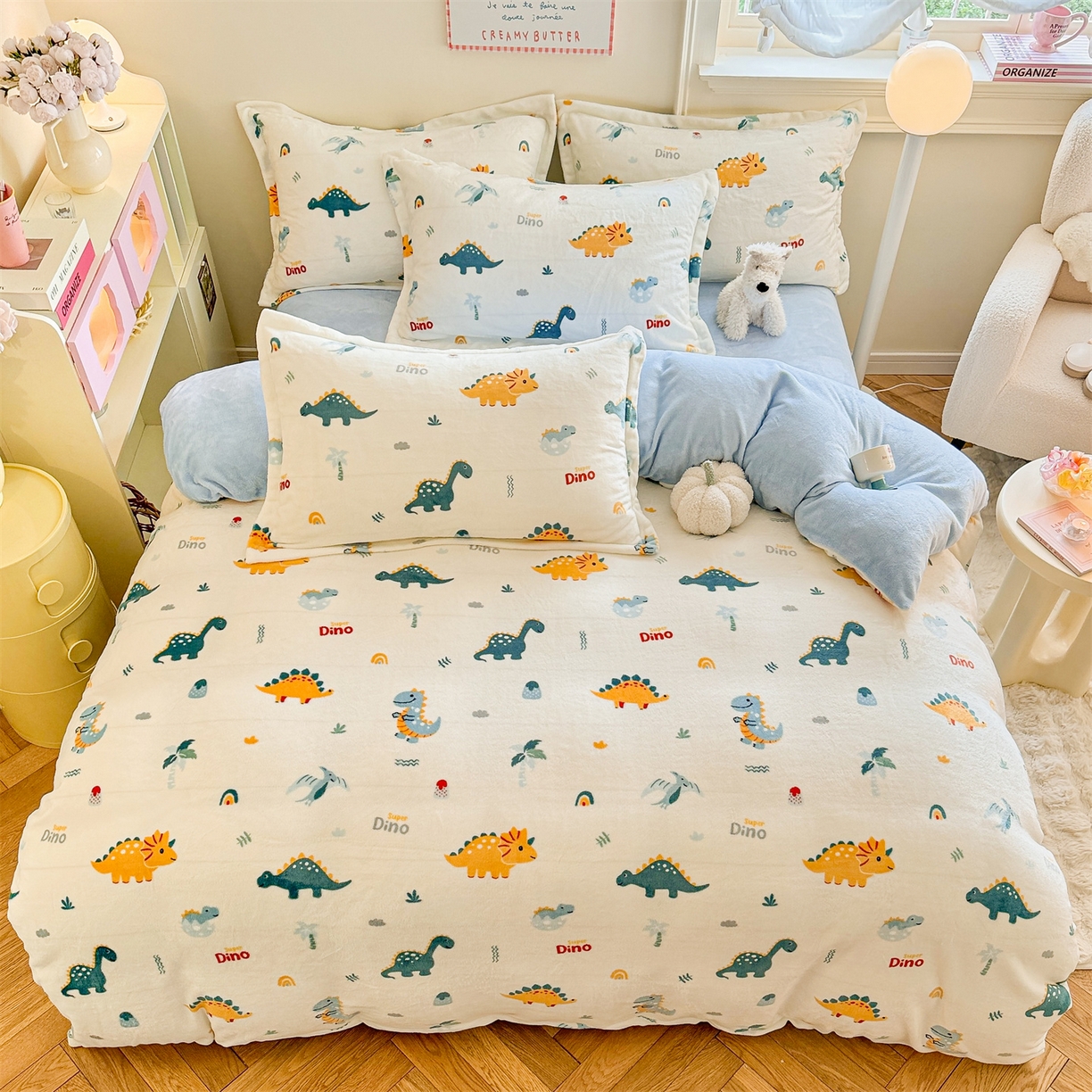 91家纺网 家纺一手货源 找家纺 （总）名兮家居 2025秋冬新款加厚高克重牛奶绒单被套