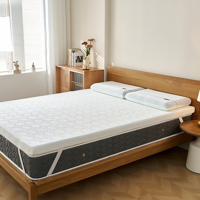 91家纺网 家纺一手货源 找家纺 锦丝钰床垫 2025新款Tanka双芯记忆棉床垫 Tanka白色