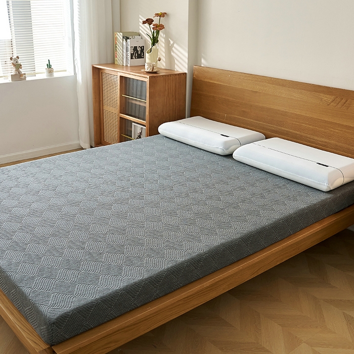 91家纺网 家纺一手货源 找家纺 锦丝钰床垫 2025新款Tanka双芯记忆棉床垫 Tanka灰色