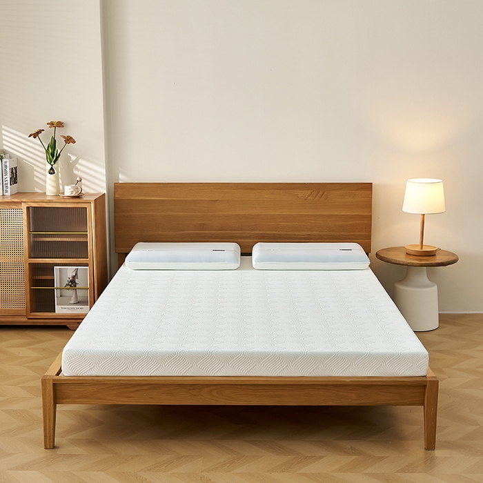 91家纺网 家纺一手货源 找家纺 锦丝钰床垫 2025新款Tanka双芯记忆棉床垫 Tanka白色