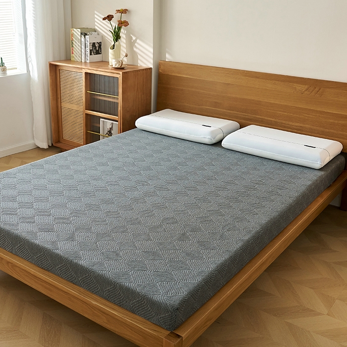 91家纺网 家纺一手货源 找家纺 锦丝钰床垫 2025新款Tanka双芯记忆棉床垫 Tanka灰色