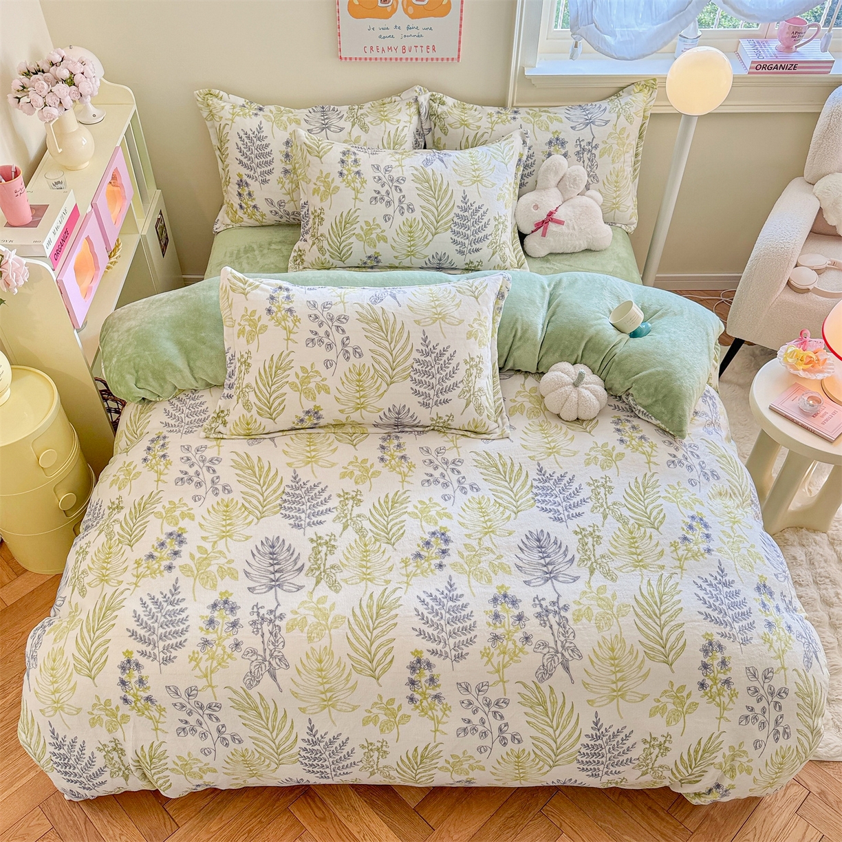 91家纺网 家纺一手货源 找家纺 （总）名兮家居 2025秋冬新款加厚高克重牛奶绒单被套