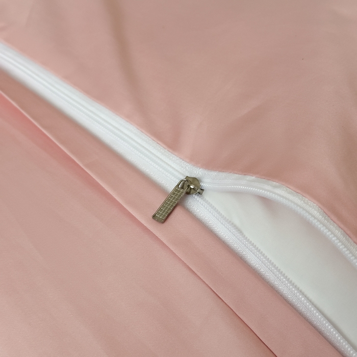 91家纺网 家纺一手货源 找家纺 苏美 2025新款全棉肌理纹绣花四件套-雅菲系列 雅菲-粉