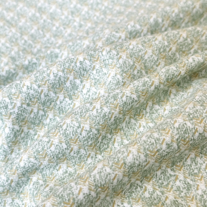 91家纺网 家纺一手货源 找家纺 苏美 2025新款全棉肌理纹绣花四件套-雅菲系列 雅菲-绿