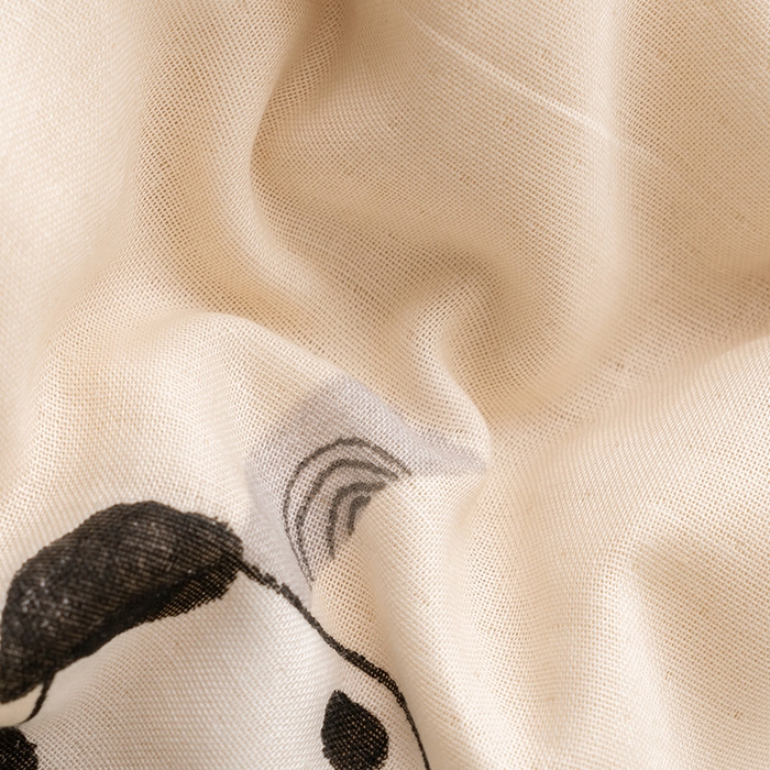 91家纺网 家纺一手货源 找家纺 嗨生活 2025年新款全棉纯棉双层纱豆豆被儿童被春秋被冬被幼儿园被子 熊猫盼盼