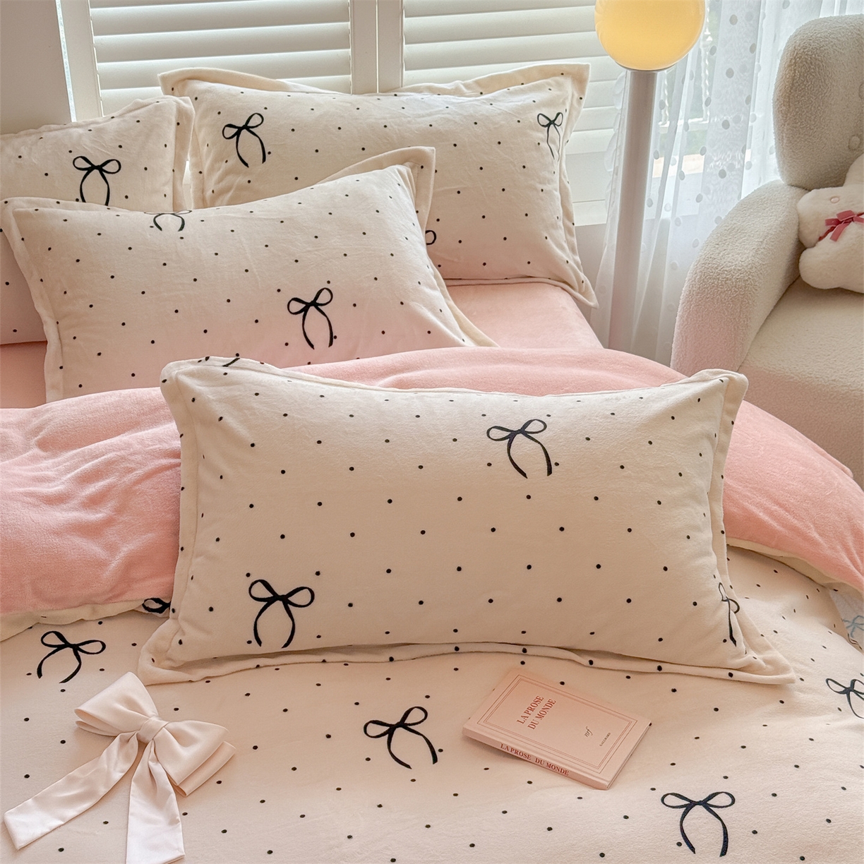 91家纺网 家纺一手货源 找家纺 名兮家居 2025秋冬新款加厚高克重牛奶绒单被套 小确幸