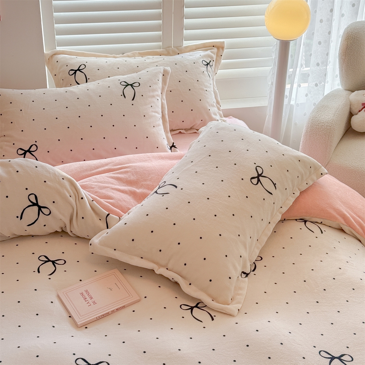 91家纺网 家纺一手货源 找家纺 名兮家居 2025秋冬新款加厚高克重牛奶绒单被套 小确幸