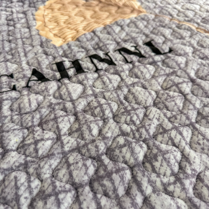 91家纺网 家纺一手货源 找家纺 首选家纺 2025新款直播热款双层蕾丝花边牛奶绒印花床盖四件套床盖单件三件套 梦想起航