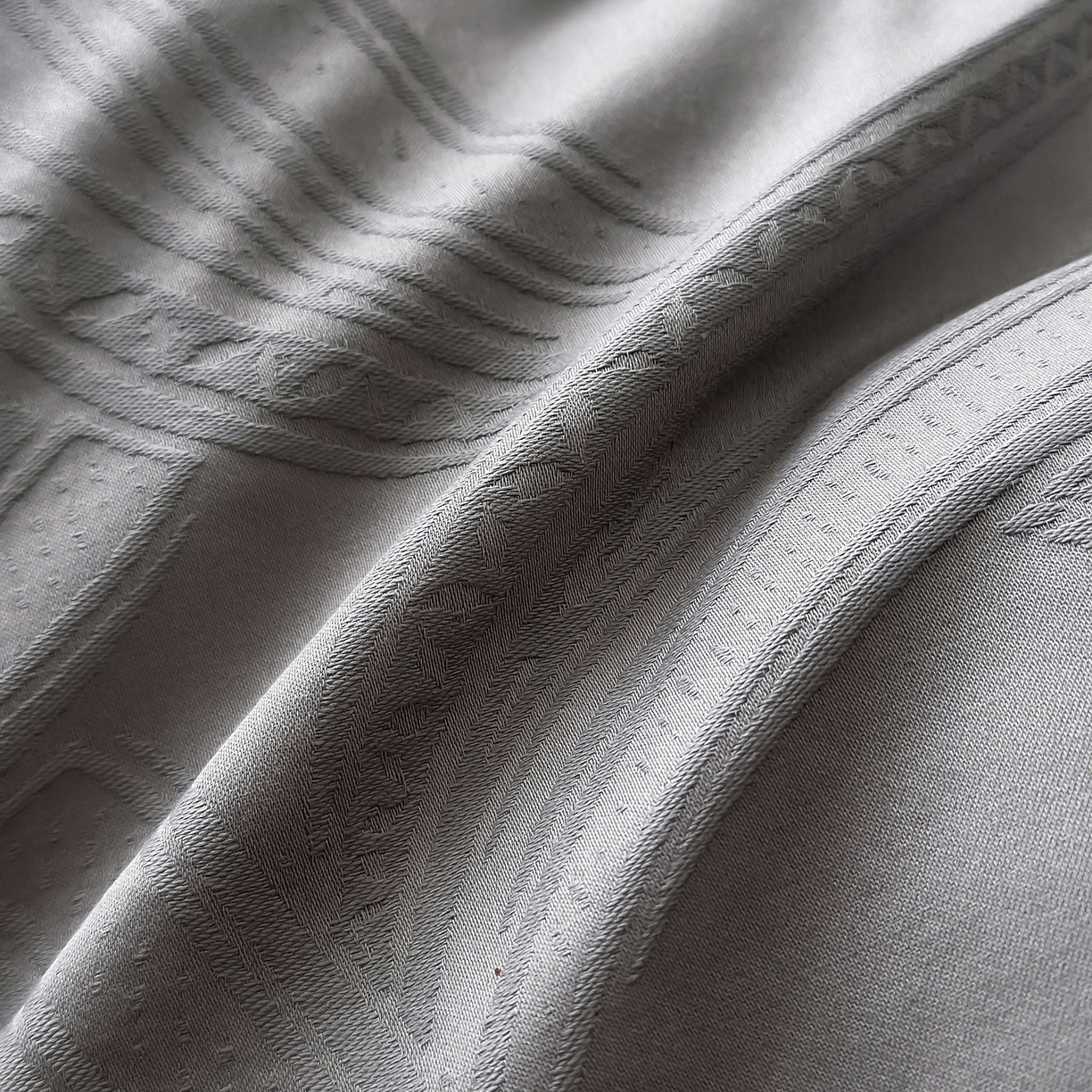 91家纺网 家纺一手货源 找家纺 （总）舒慕家纺 2025新款100支长绒棉浮雕提花四件套