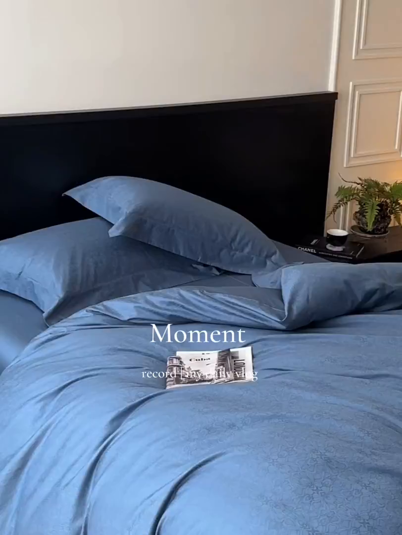 91家纺网 家纺一手货源 找家纺 舒慕家纺 2025新款100支长绒棉浮雕提花四件套 荟锦