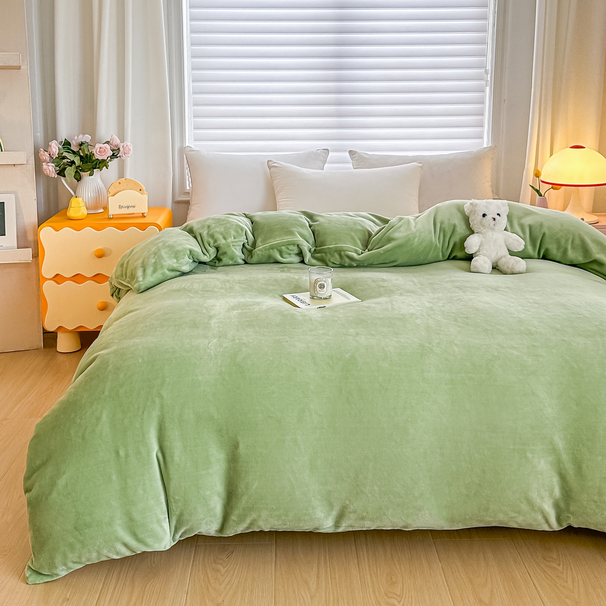 91家纺网 家纺一手货源 找家纺 （总）首选家纺 2025新款加厚牛奶绒单被套系列