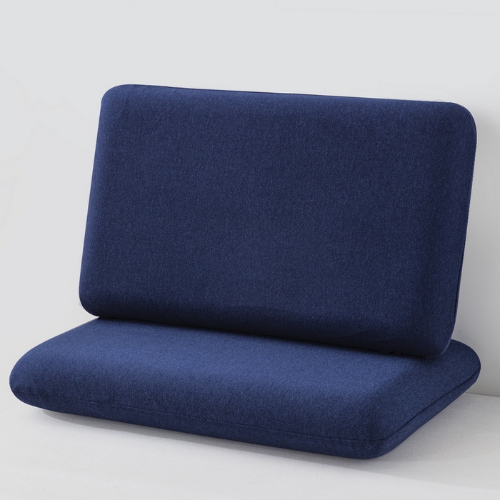 大黄蜂家居家纺 2025新款A类羊毛蚕丝星球面包记忆枕头枕芯 宾利蓝