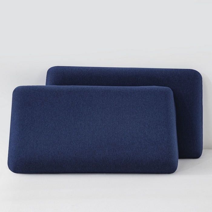 91家纺网 家纺一手货源 找家纺 大黄蜂家居家纺 2025新款A类羊毛蚕丝星球面包记忆枕头枕芯 宾利蓝