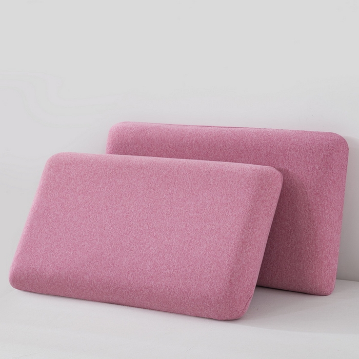 91家纺网 家纺一手货源 找家纺 大黄蜂家居家纺 2025新款A类羊毛蚕丝星球面包记忆枕头枕芯 豆沙