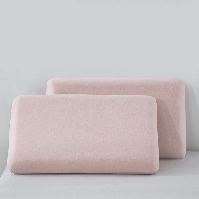 91家纺网 家纺一手货源 找家纺 大黄蜂家居家纺 2025新款A类羊毛蚕丝星球面包记忆枕头枕芯 蜜桃粉